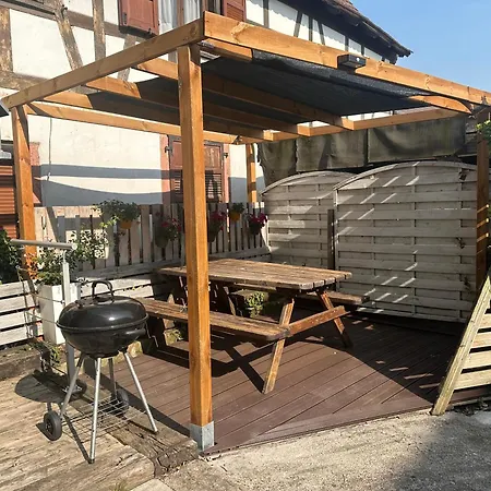 L'alcove Alsacienne Avec Climatisation Et Terrasse * Entzheim